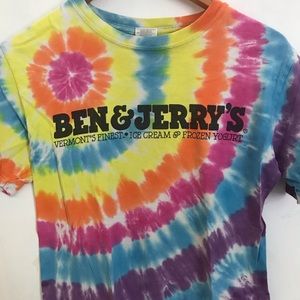 Ben & Jerry’s Rainbow Tie Dye T-shirt